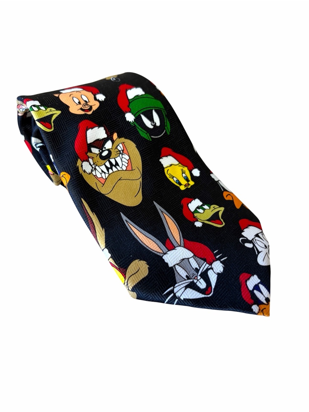 Vintage Looney Tunes Holiday Character Tie